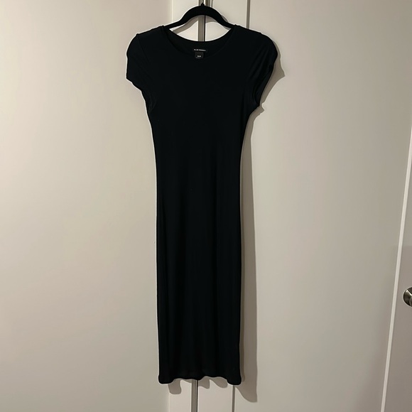 Club Monaco Knit T-Shirt Dress - Picture 3 of 3
